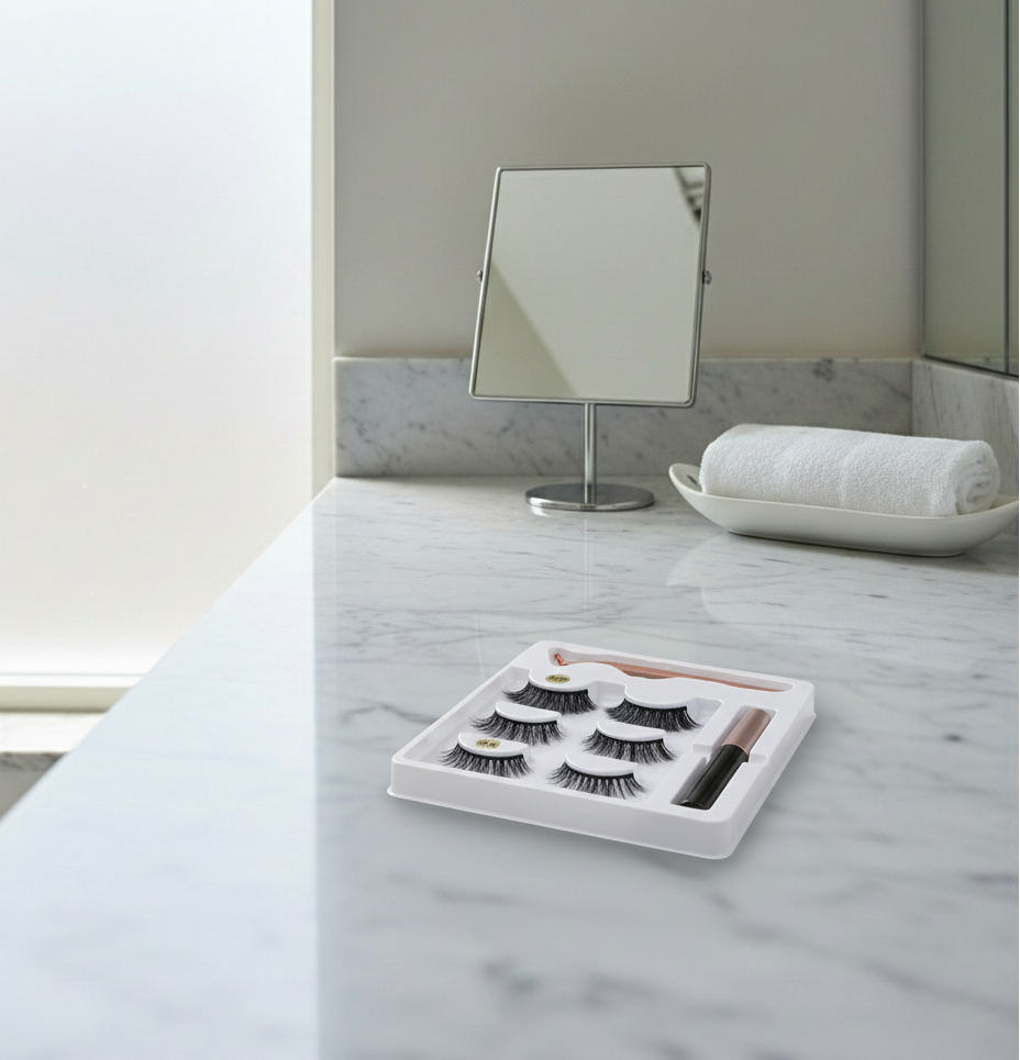 Pestañas Magnéticas reutilizables (Pack 3 pares)